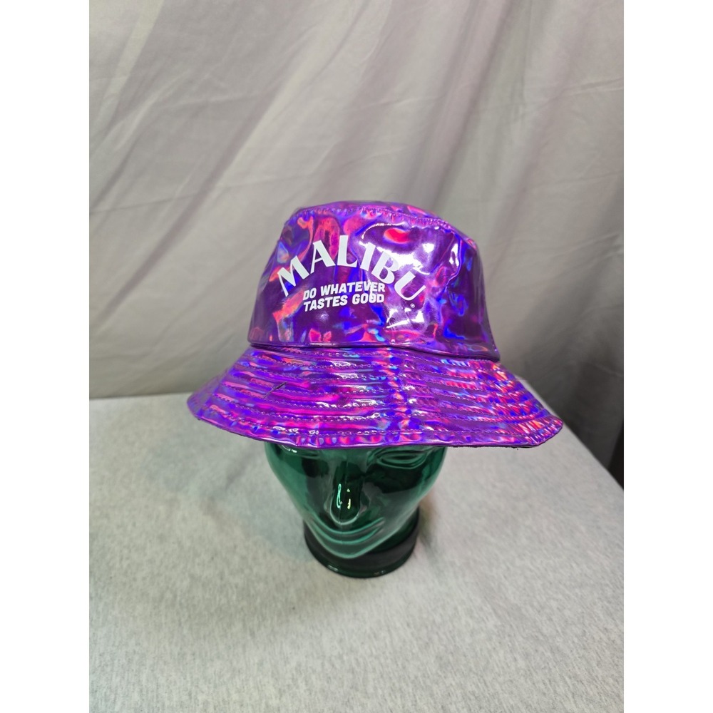 Malibu Rum Promotional Bucket One Size Fits Most - Shiny Purple Vinyl